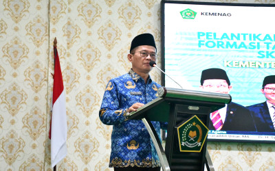 Kepala Kankemenag Empat Lawang Hadiri Pelantikan PPPK Tahap II Optimalisasi Formasi 2024 di MAN 3 Pakjo Palembang