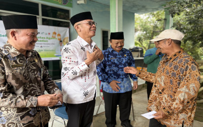 Kemenag Empat Lawang Salurkan 50 Paket Zakat Fitrah dalam Program Selasar Hangat Lintas Agama x Joyful Ramadhan