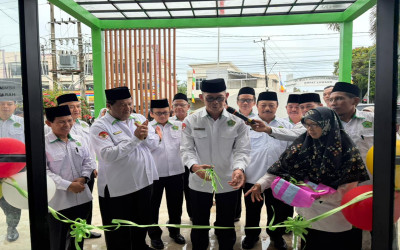Resmikan KUA Tebing Tinggi, Kakankemenag Empat Lawang Harapkan Layanan Makin Prima dan Penuh Berkah
